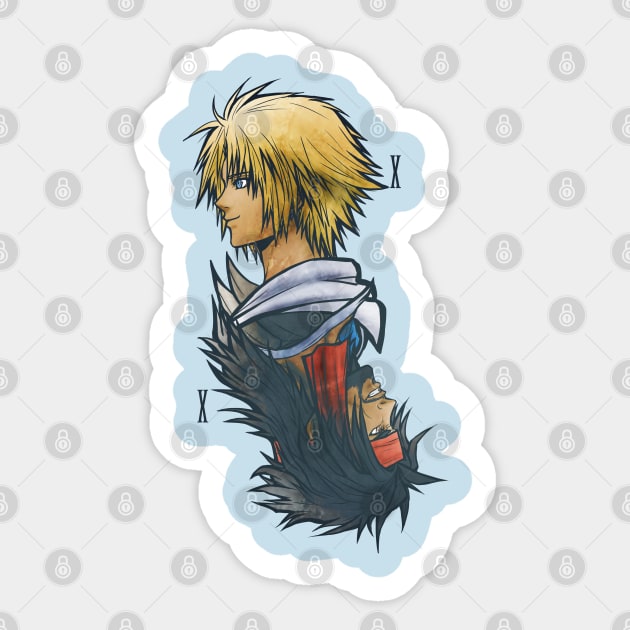 FF10 character art 2 Sticker by mcashe_art